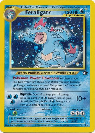 Feraligatr (5/111) [Neo Genesis Unlimited] | Rock City Comics