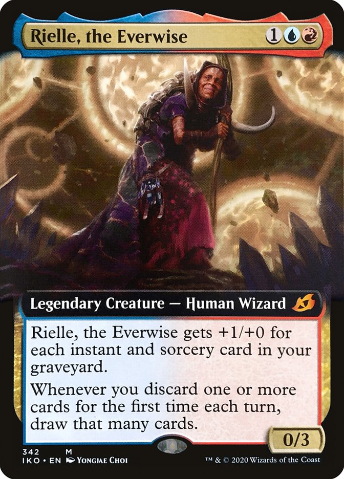 Rielle, the Everwise (Extended Art) [Ikoria: Lair of Behemoths] | Rock City Comics