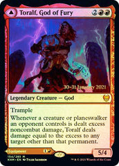 Toralf, God of Fury // Toralf's Hammer [Kaldheim Prerelease Promos] | Rock City Comics