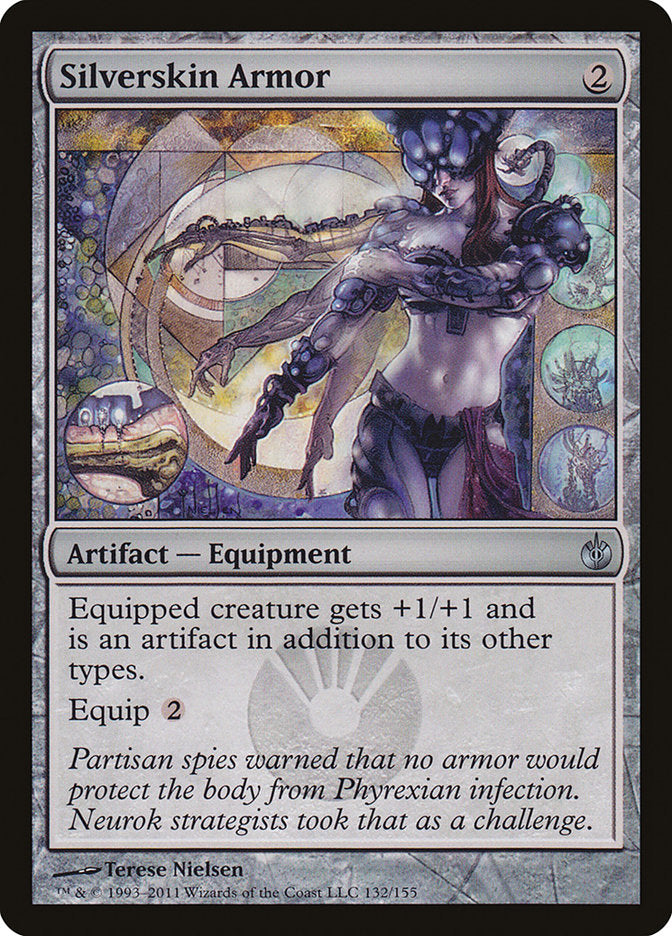 Silverskin Armor [Mirrodin Besieged] | Rock City Comics