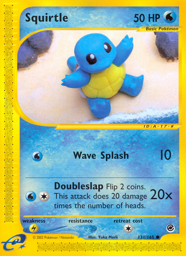 Squirtle (131/165) [Expedition: Base Set] | Rock City Comics