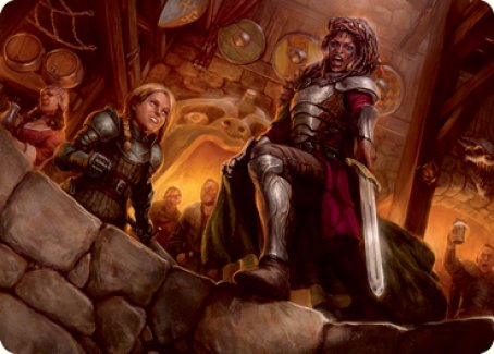 Veteran Dungeoneer Art Card [Dungeons & Dragons: Adventures in the Forgotten Realms Art Series] | Rock City Comics