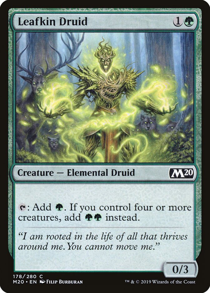 Leafkin Druid [Core Set 2020] | Rock City Comics