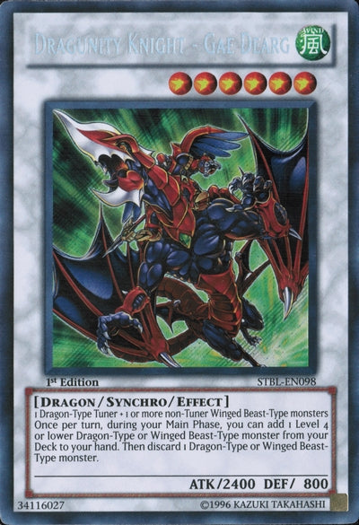 Dragunity Knight - Gae Dearg [STBL-EN098] Secret Rare | Rock City Comics