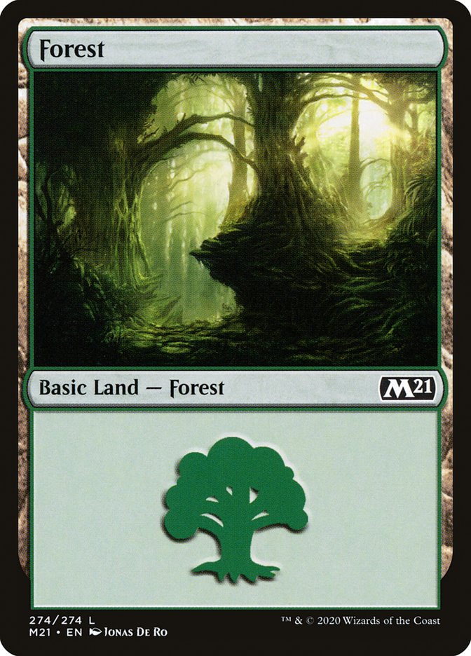 Forest (274) [Core Set 2021] | Rock City Comics