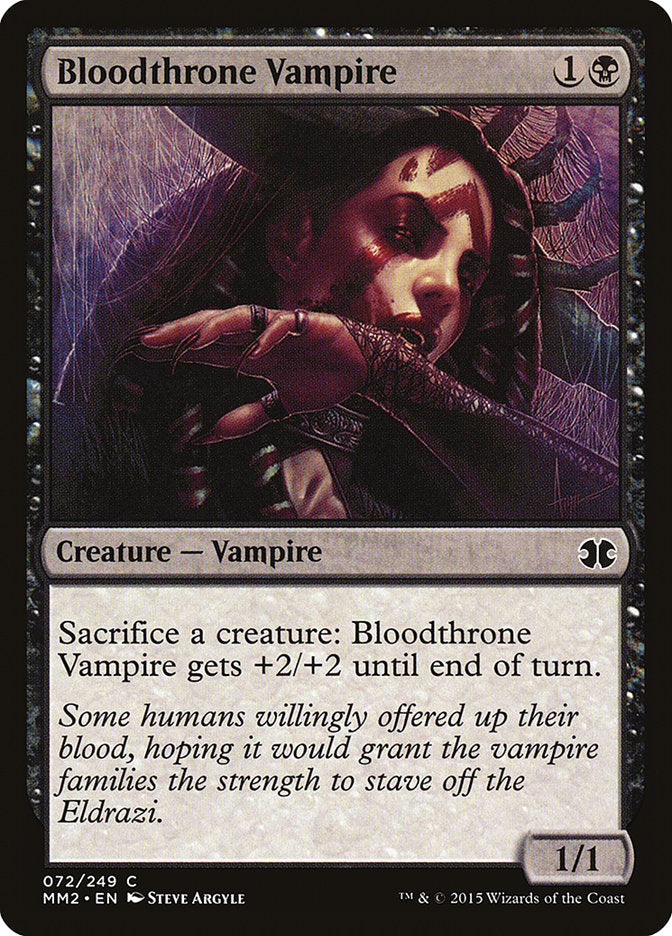 Bloodthrone Vampire [Modern Masters 2015] | Rock City Comics