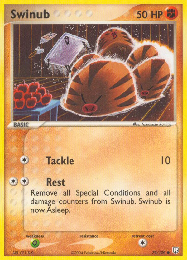 Swinub (79/109) [EX: Team Rocket Returns] | Rock City Comics