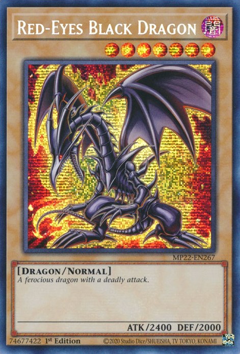 Red-Eyes Black Dragon [MP22-EN267] Prismatic Secret Rare | Rock City Comics