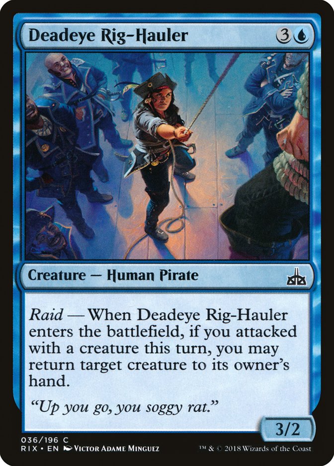 Deadeye Rig-Hauler [Rivals of Ixalan] | Rock City Comics