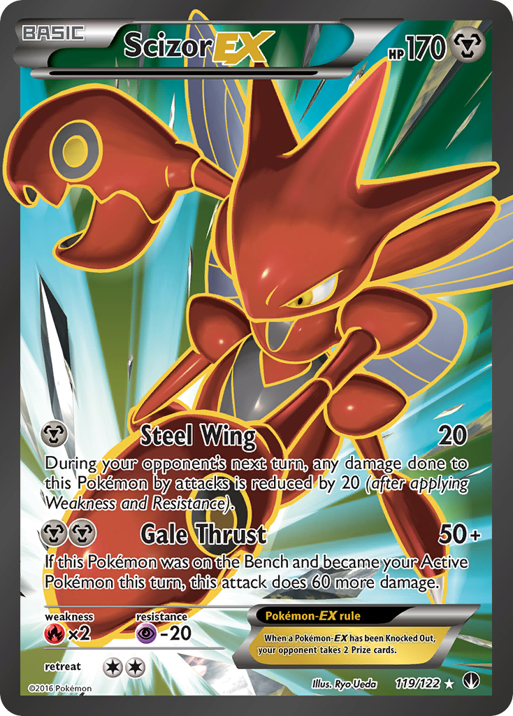 Scizor EX (119/122) [XY: BREAKpoint] | Rock City Comics