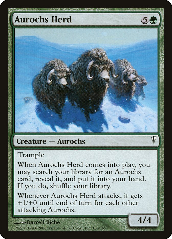 Aurochs Herd [Coldsnap] | Rock City Comics