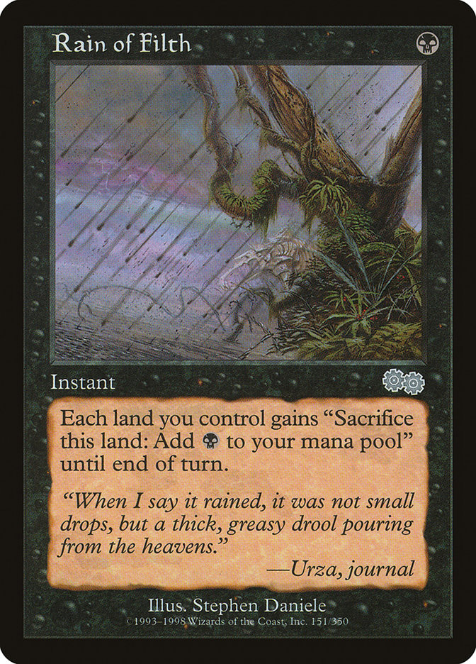 Rain of Filth [Urza's Saga] | Rock City Comics