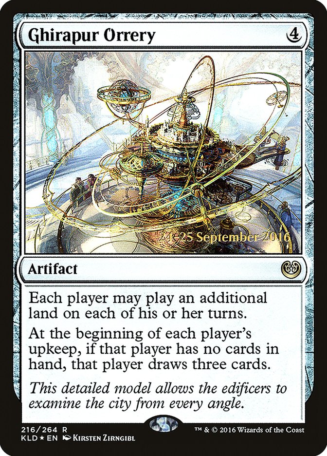 Ghirapur Orrery  [Kaladesh Prerelease Promos] | Rock City Comics