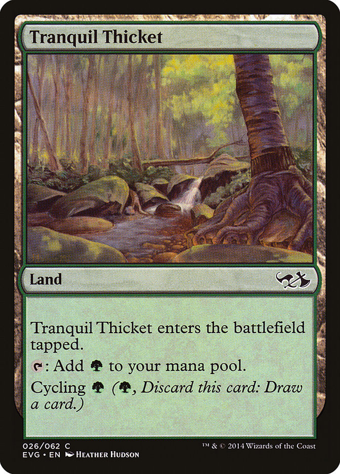 Tranquil Thicket (Elves vs. Goblins) [Duel Decks Anthology] | Rock City Comics