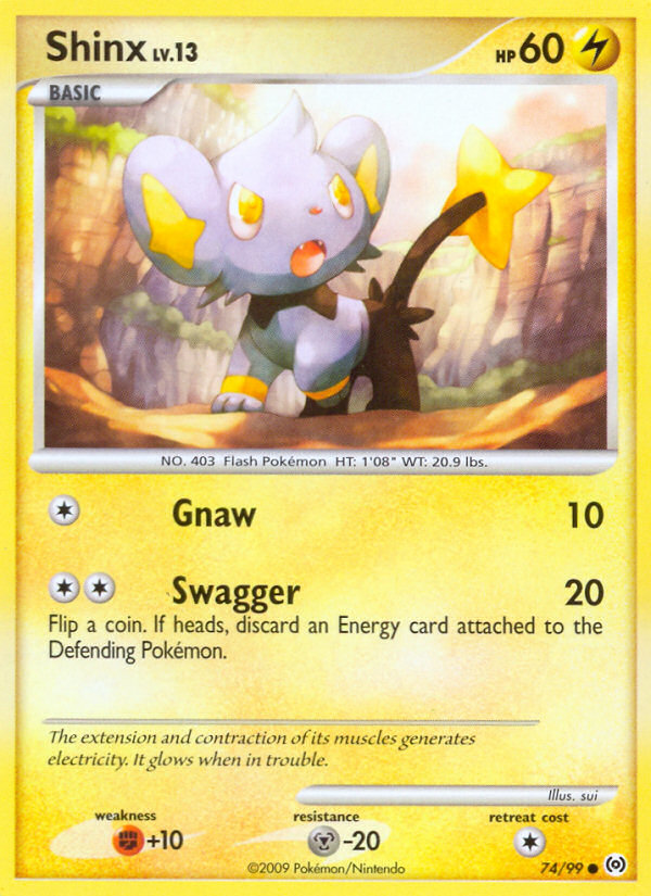 Shinx (74/99) [Platinum: Arceus] | Rock City Comics