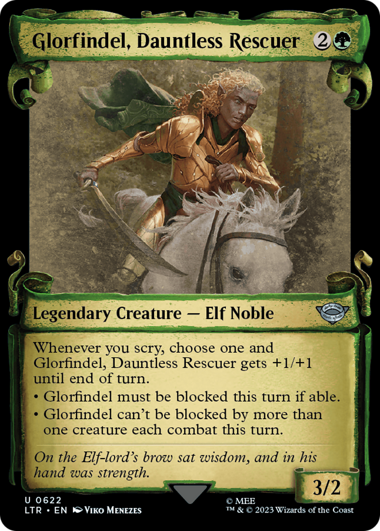 Glorfindel, Dauntless Rescuer [The Lord of the Rings: Tales of Middle-Earth Showcase Scrolls] | Rock City Comics