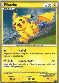 Pikachu (PW6) (German) [Pikachu World Collection Promos] | Rock City Comics