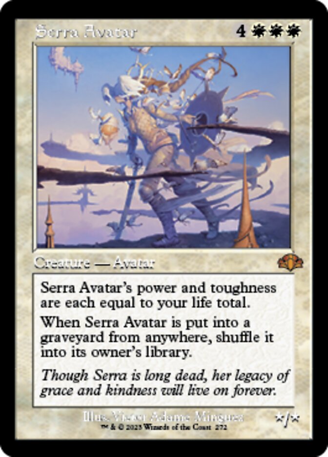 Serra Avatar (Retro) [Dominaria Remastered] | Rock City Comics