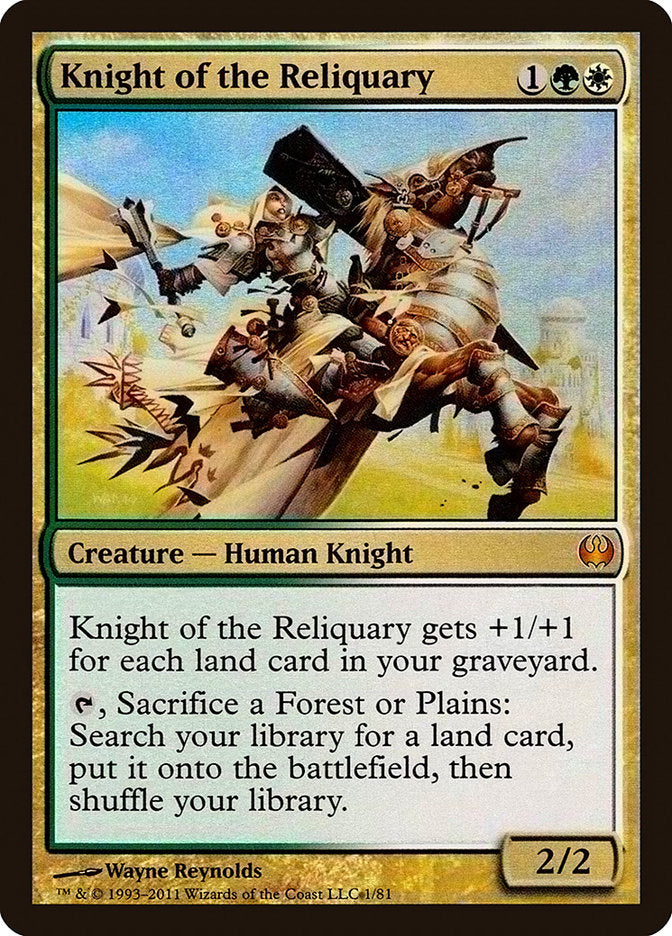 Knight of the Reliquary [Duel Decks: Knights vs. Dragons] | Rock City Comics