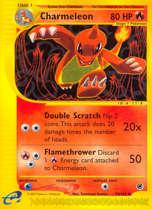 Charmeleon (73/165) [Expedition: Base Set] | Rock City Comics