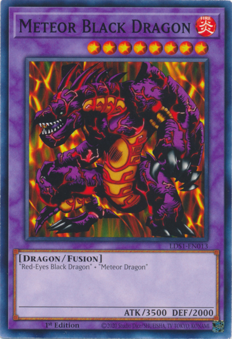 Meteor Black Dragon [LDS1-EN013] Common | Rock City Comics