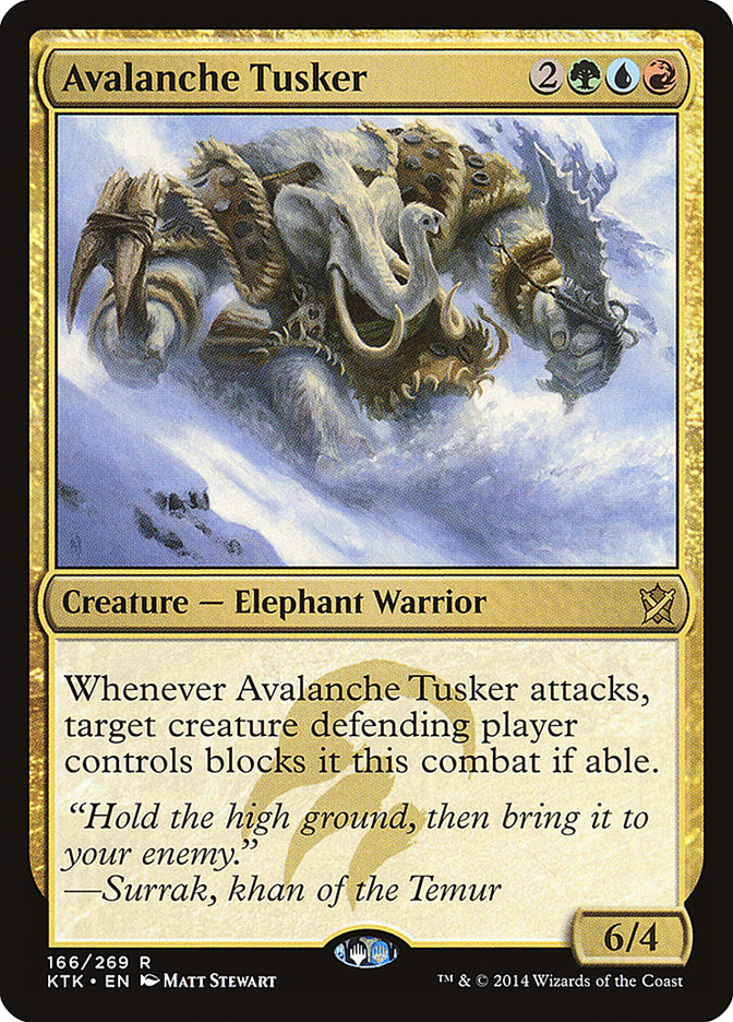 Avalanche Tusker [Khans of Tarkir] | Rock City Comics