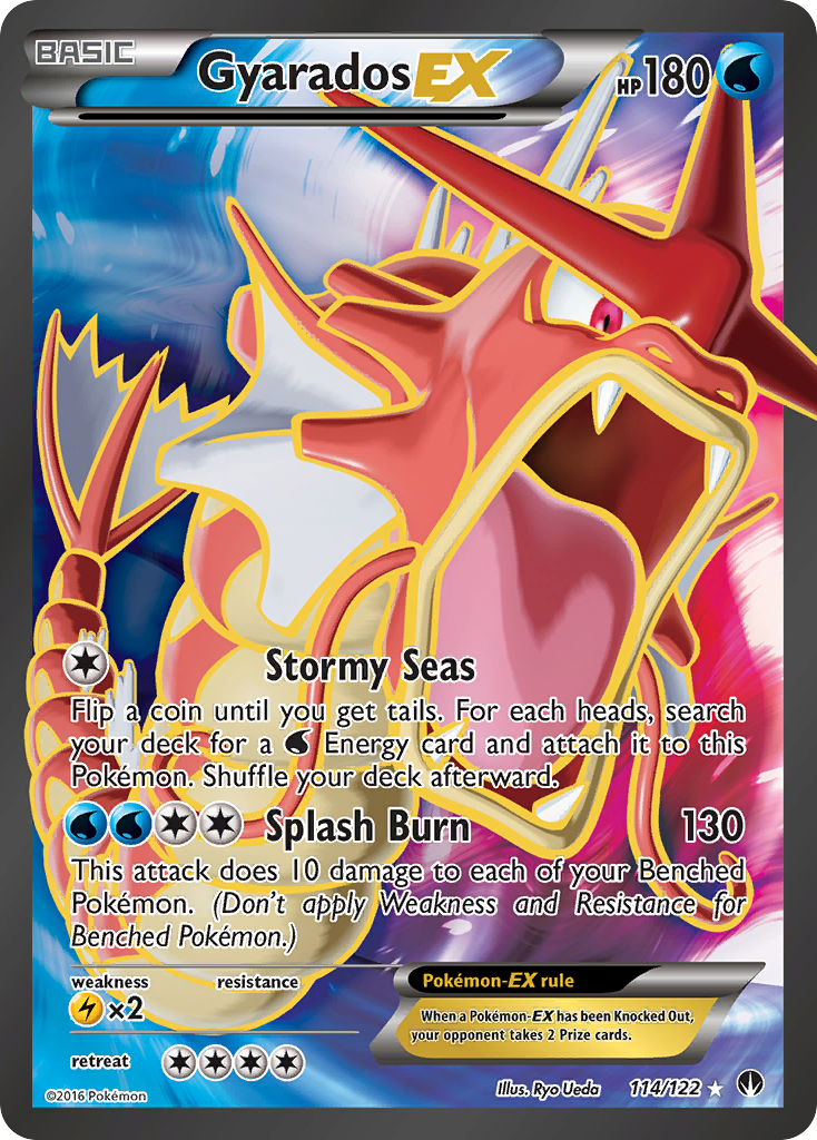 Gyarados EX (114/122) [XY: BREAKpoint] | Rock City Comics