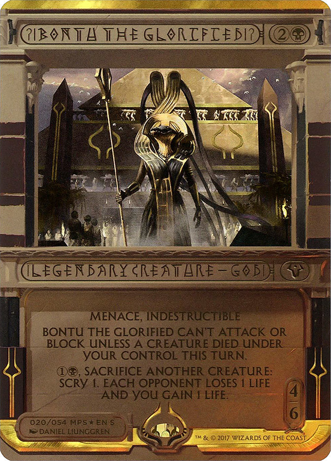 Bontu the Glorified (Invocation) [Amonkhet Invocations] | Rock City Comics