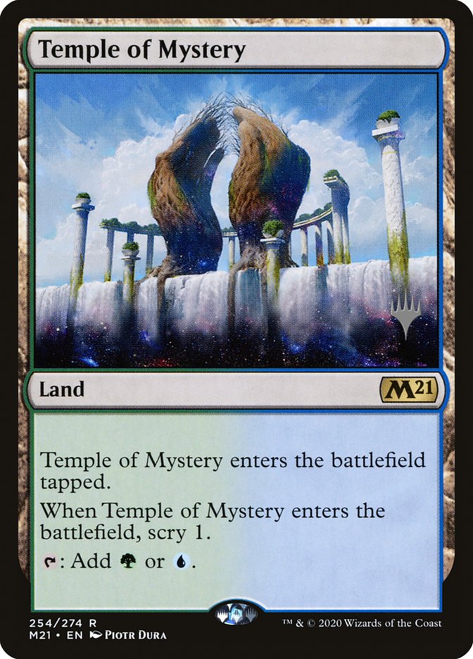 Temple of Mystery (Promo Pack) [Core Set 2021 Promos] | Rock City Comics