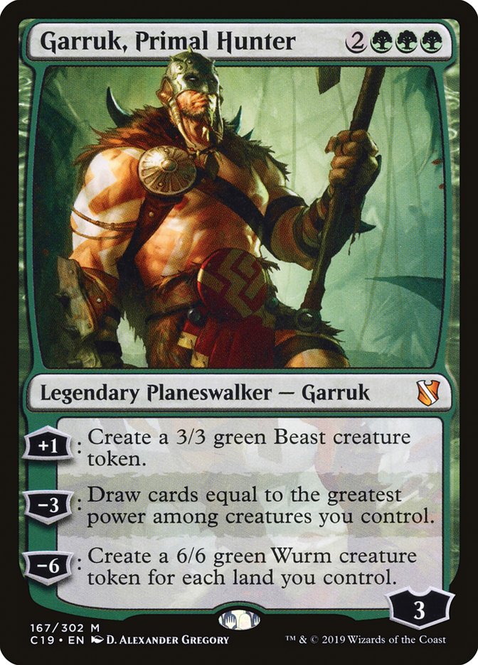 Garruk, Primal Hunter [Commander 2019] | Rock City Comics