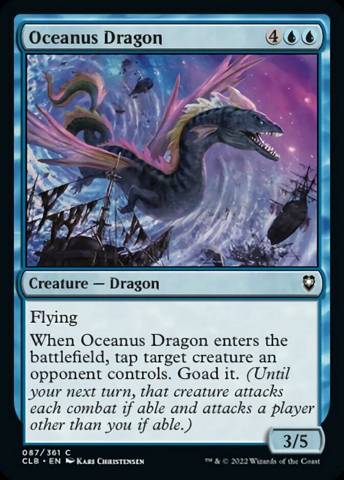 Oceanus Dragon [Commander Legends: Battle for Baldur's Gate] | Rock City Comics