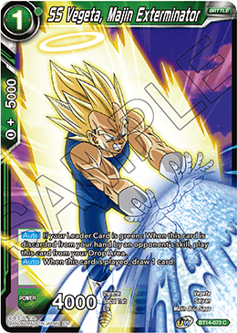 SS Vegeta, Majin Exterminator (BT14-073) [Cross Spirits] | Rock City Comics