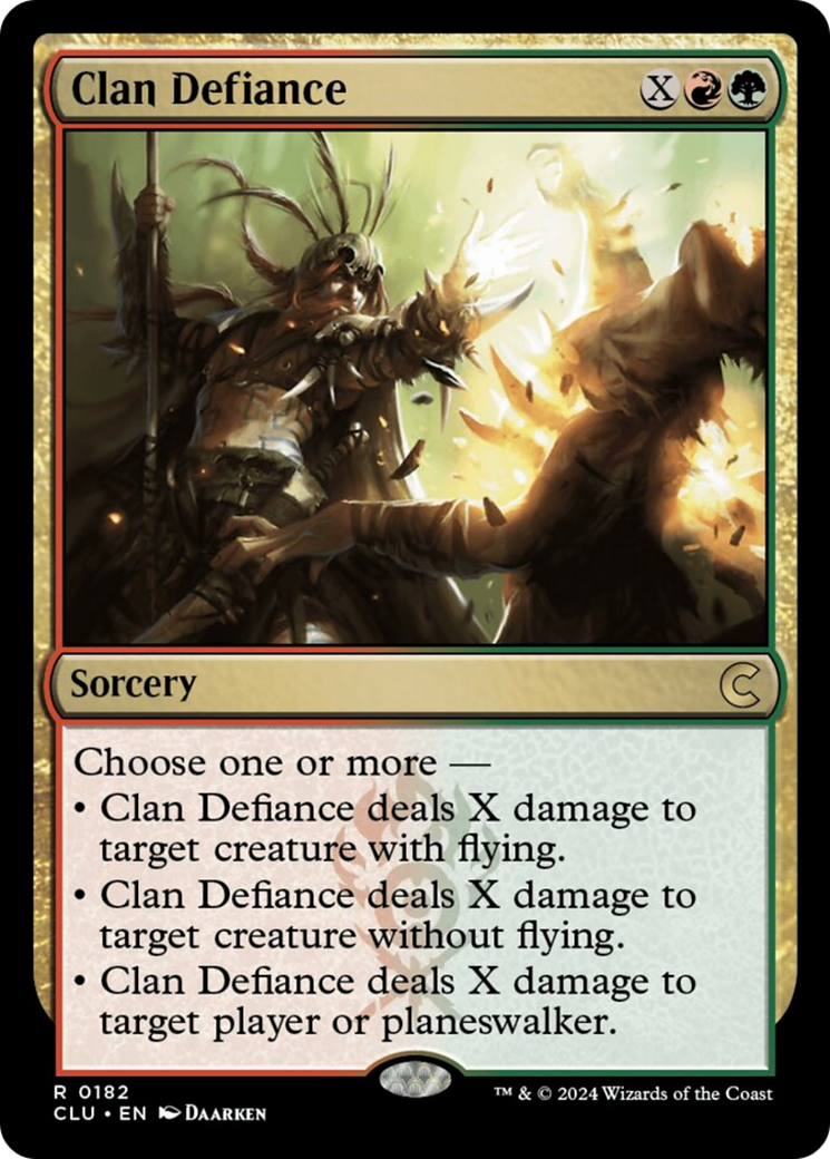 Clan Defiance [Ravnica: Clue Edition] | Rock City Comics