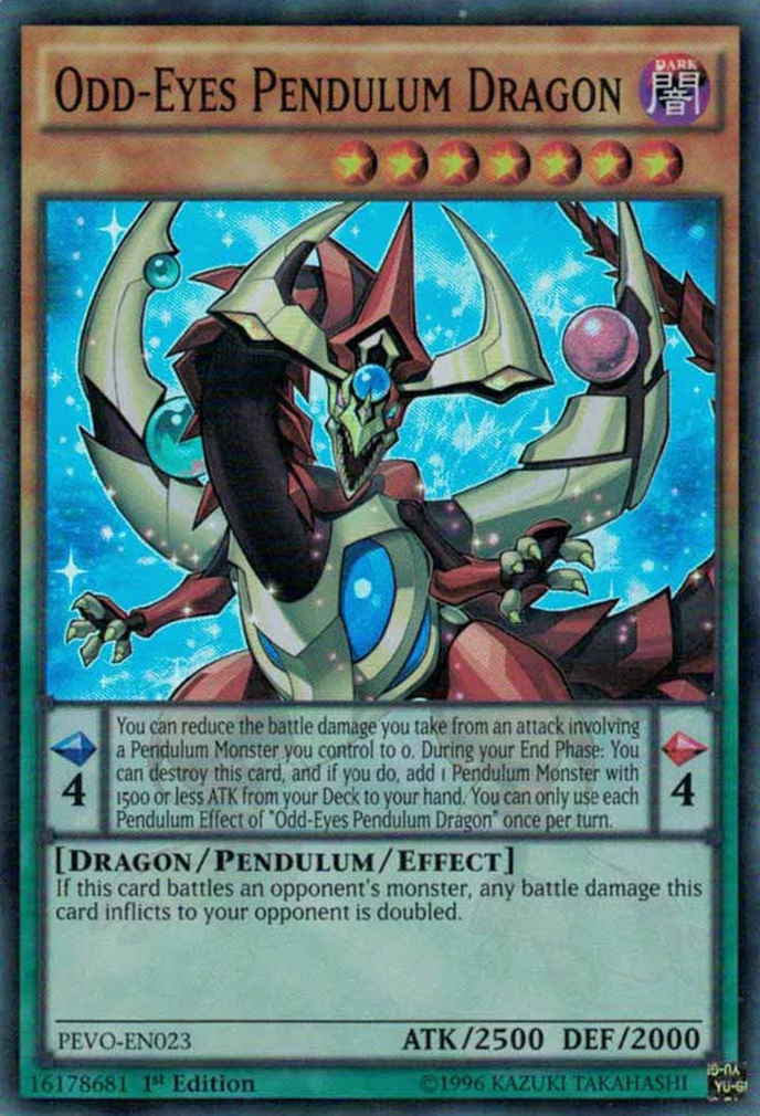 Odd-Eyes Pendulum Dragon [PEVO-EN023] Super Rare | Rock City Comics