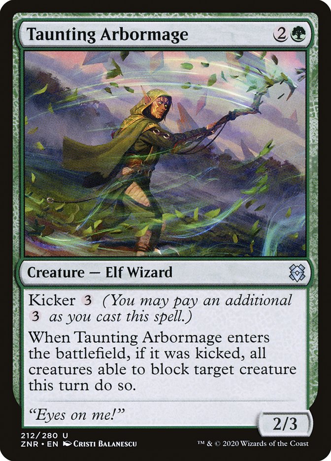 Taunting Arbormage [Zendikar Rising] | Rock City Comics