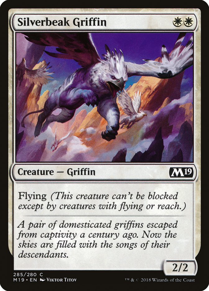 Silverbeak Griffin [Core Set 2019] | Rock City Comics