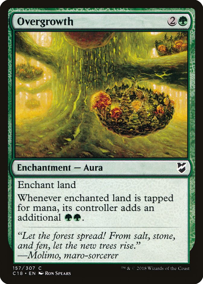 Overgrowth [Commander 2018] | Rock City Comics