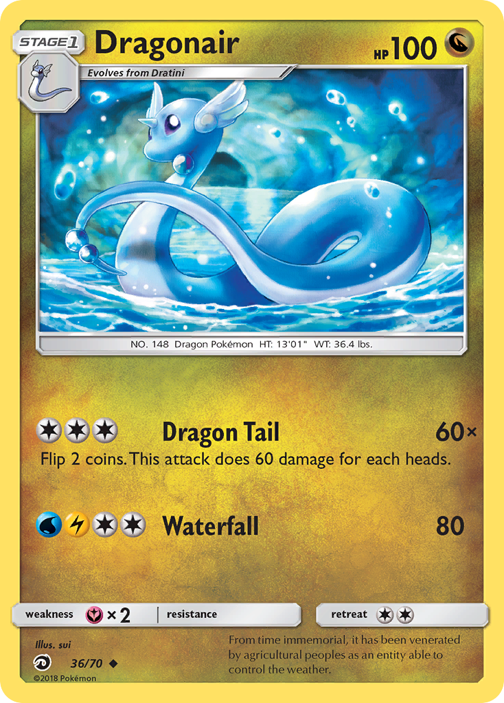 Dragonair (36/70) [Sun & Moon: Dragon Majesty] | Rock City Comics