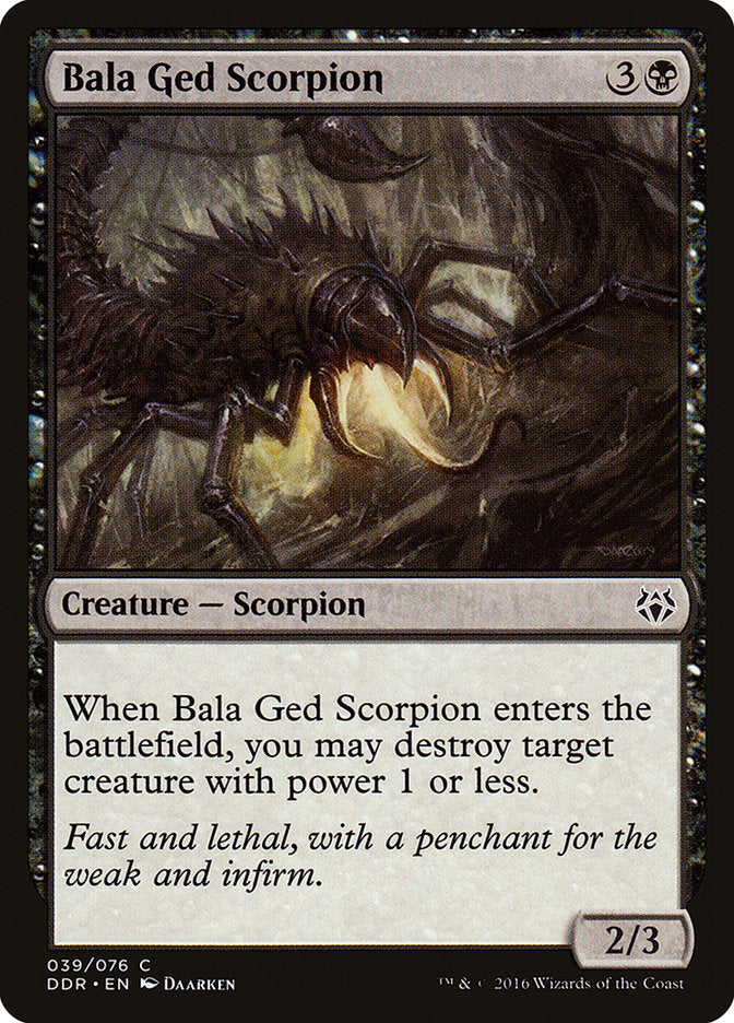 Bala Ged Scorpion [Duel Decks: Nissa vs. Ob Nixilis] | Rock City Comics