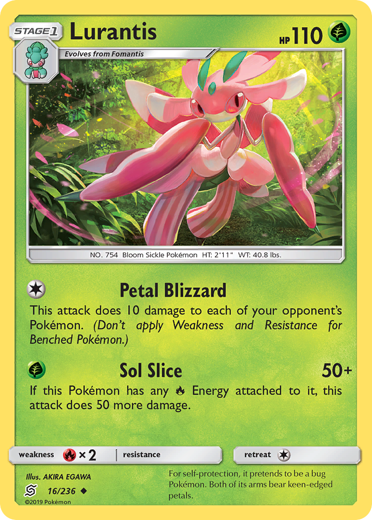 Lurantis (16/236) [Sun & Moon: Unified Minds] | Rock City Comics