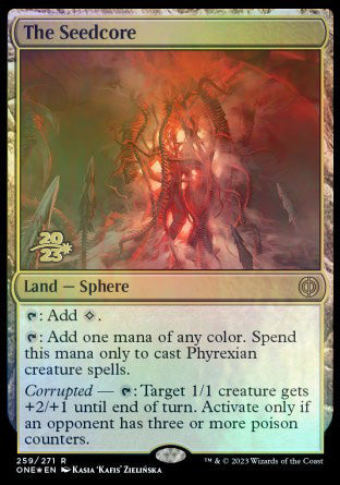 The Seedcore [Phyrexia: All Will Be One Prerelease Promos] | Rock City Comics