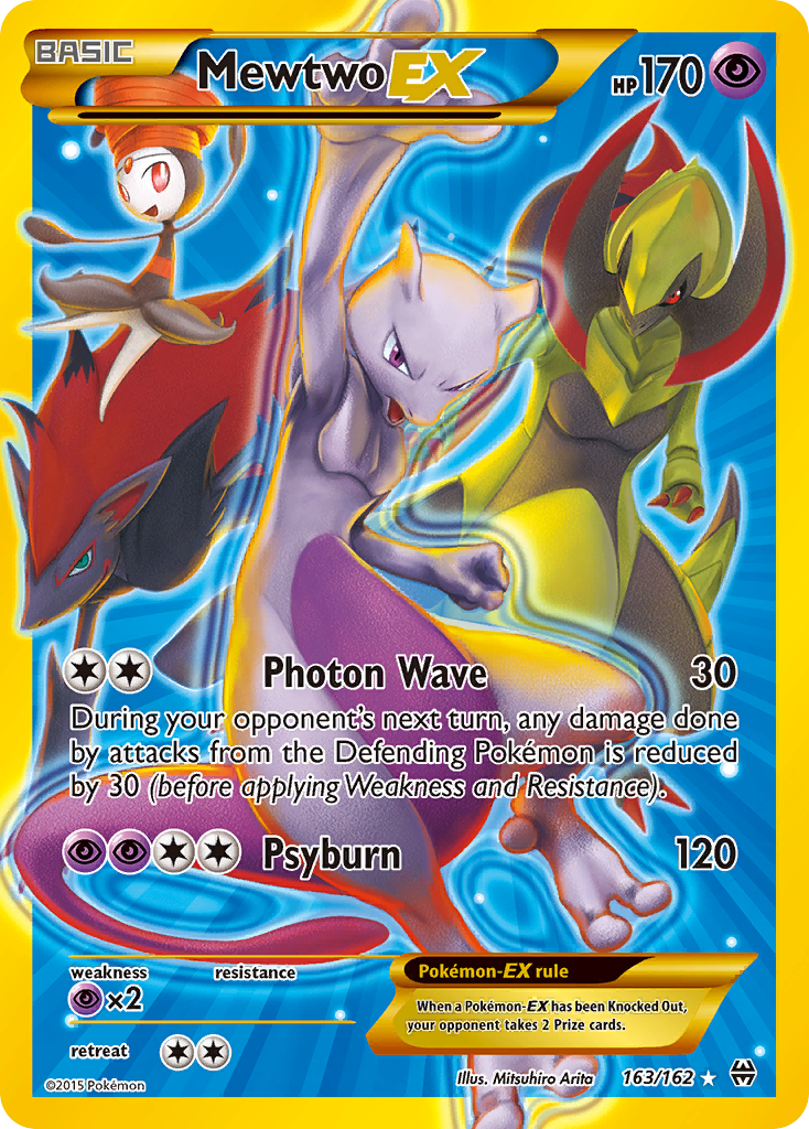 Mewtwo EX (163/162) [XY: BREAKthrough] | Rock City Comics