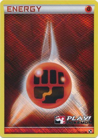 Fighting Energy (110/114) (Play Pokemon Promo) [Black & White: Base Set] | Rock City Comics