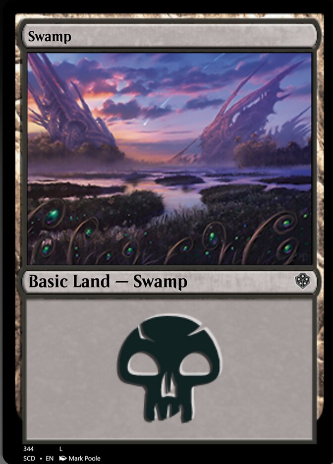 Swamp (344) [Starter Commander Decks] | Rock City Comics