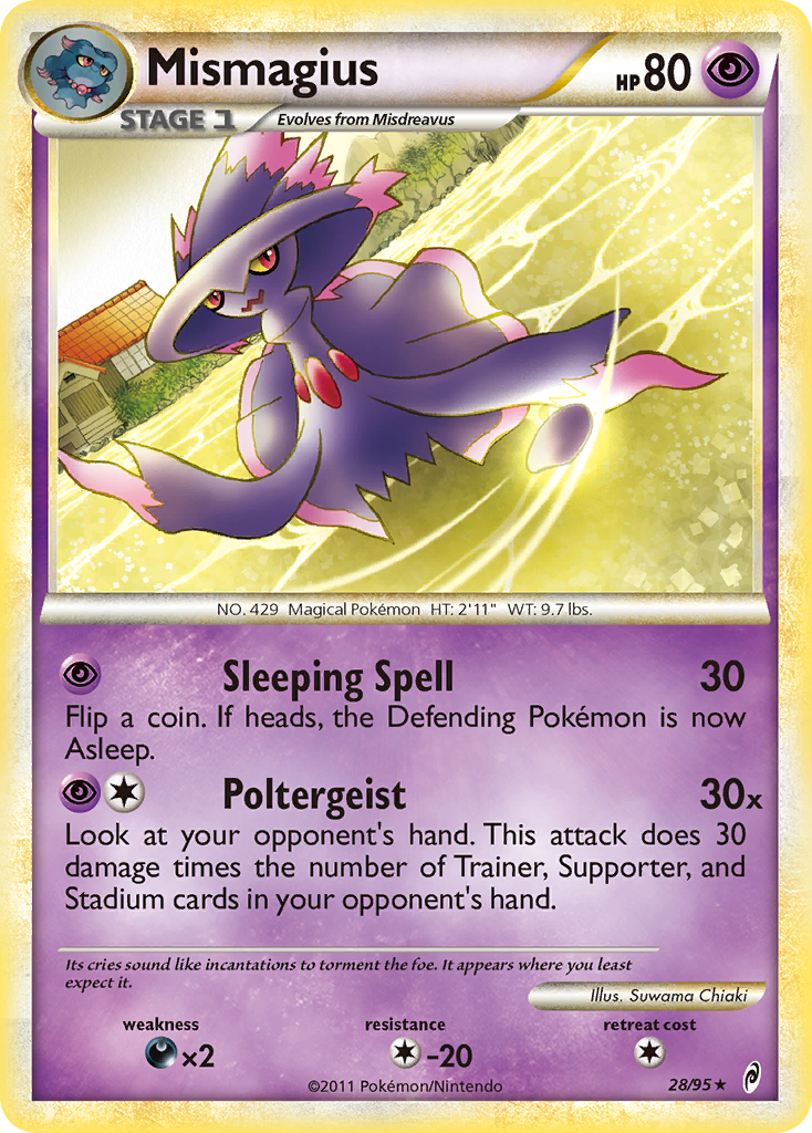 Mismagius (28/95) [HeartGold & SoulSilver: Call of Legends] | Rock City Comics