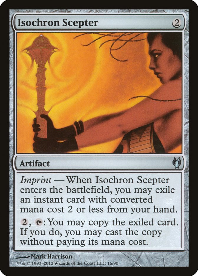 Isochron Scepter [Duel Decks: Izzet vs. Golgari] | Rock City Comics
