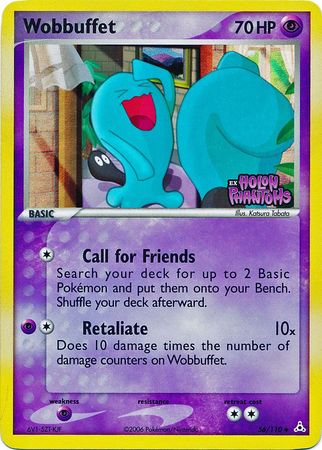 Wobbuffet (56/110) (Stamped) [EX: Holon Phantoms] | Rock City Comics