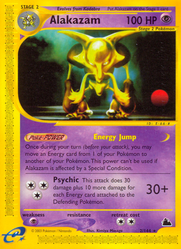 Alakazam (2/144) [Skyridge] | Rock City Comics