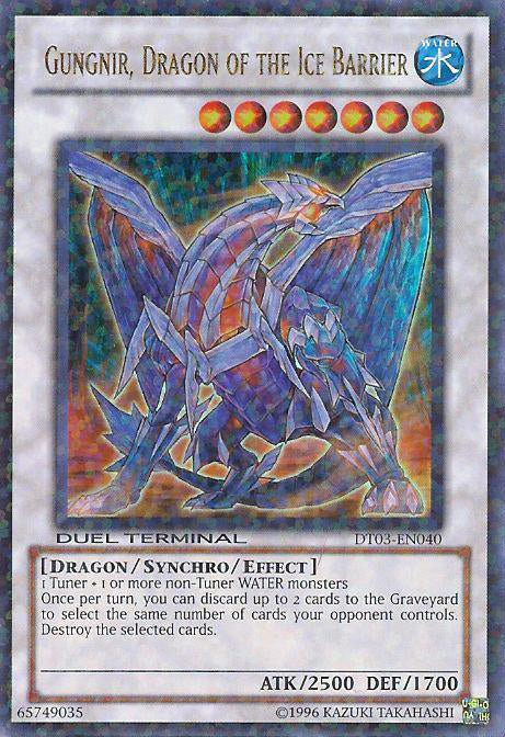 Gungnir, Dragon of the Ice Barrier [DT03-EN040] Ultra Rare | Rock City Comics