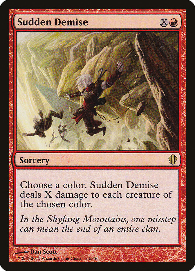 Sudden Demise [Commander 2013] | Rock City Comics